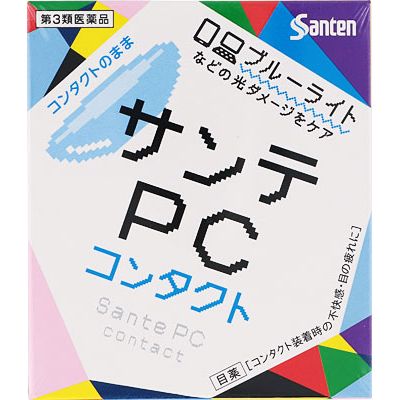 【第3類医薬品】サンテＰＣ　コンタクト12ｍｌ10個セット