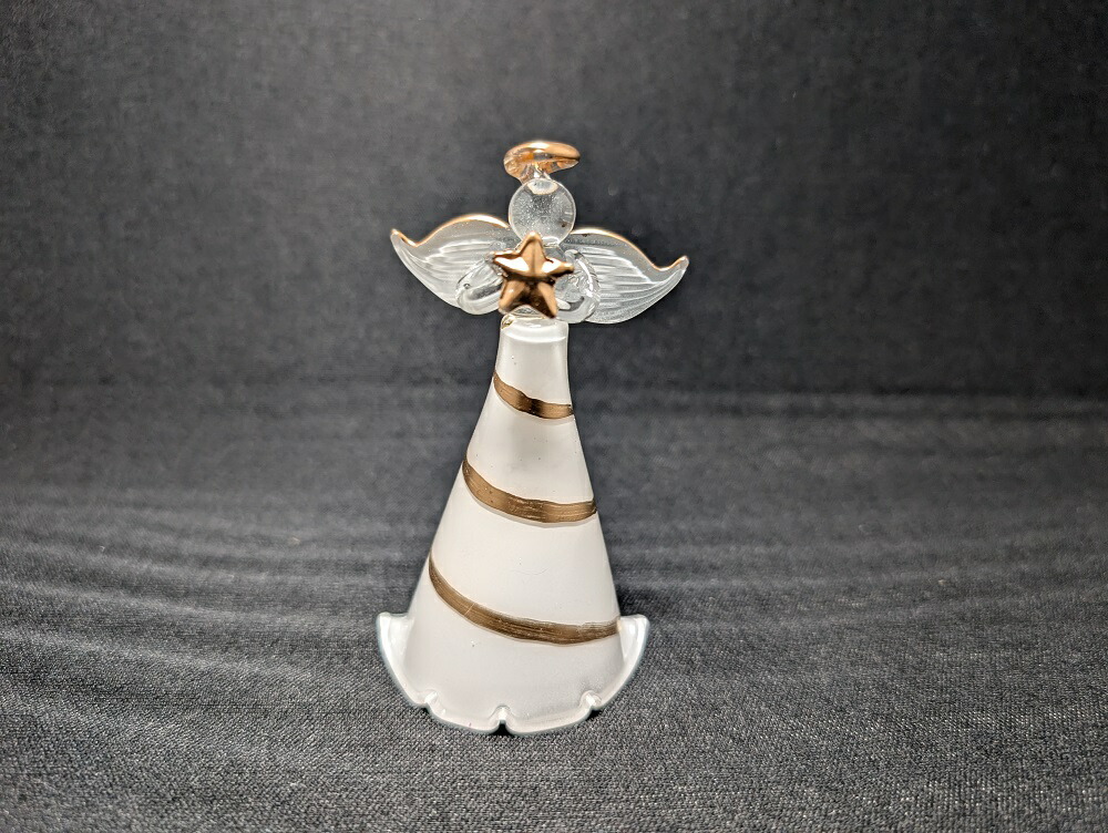 楽天市場】ガラス細工 天使 エンジェル 天使の羽 置物 インテリ 母の日