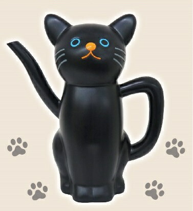楽天市場】ねこのじょうろ クロ P76 明邦 〈 ジョウロ おしゃれ