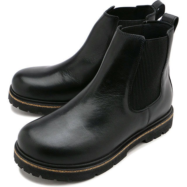 【20%OFF/SALE】【ラスト1足】ビルケンシュトック BIRKENSTOCK メンズ ブーツ ハイウッド スリップオン [1025764 FW23] Highwood Slip On M 靴 サイドゴアブーツ Black 正規取扱店【ts】【e】｜mischief シューズ＆アパレル