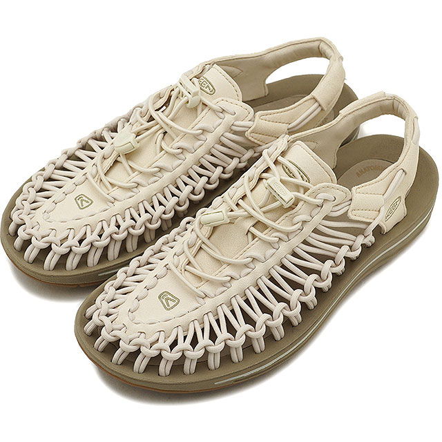 【先着で限定プレゼント】KEEN キーン ユニーク サンダル 靴 レディース W UNEEK ユニーク Whitecap/Cornstalk [1018698 SS18] 正規取扱店｜mischief シューズ＆アパレル