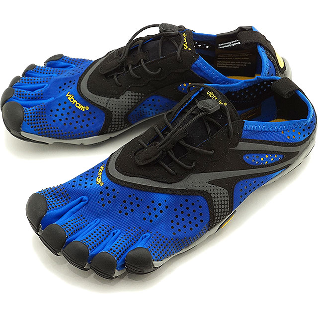 ビブラムファイブフィンガーズ Vibram FiveFingers 5本指シューズ ランニング ウォーキング用 V-RUN M [20M7002] メンズ スニーカー BLUE/BLACK ブルー系 正規取扱店｜mischief シューズ＆アパレル