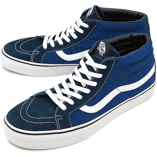 VANS vans sneakers CLASSICS SK8-MID REISSUE classical music soot Kate mid (SUEDE) DRESS BLUES/TRUE BLUE (VN-0XIIDZF FW14) VANS vans sneakers CLASSICS SK8-MID REISSUE classical music soot Kate mid (SUEDE) DRESS BLUES/TRUE BLUE (VN-0XIIDZF FW14)