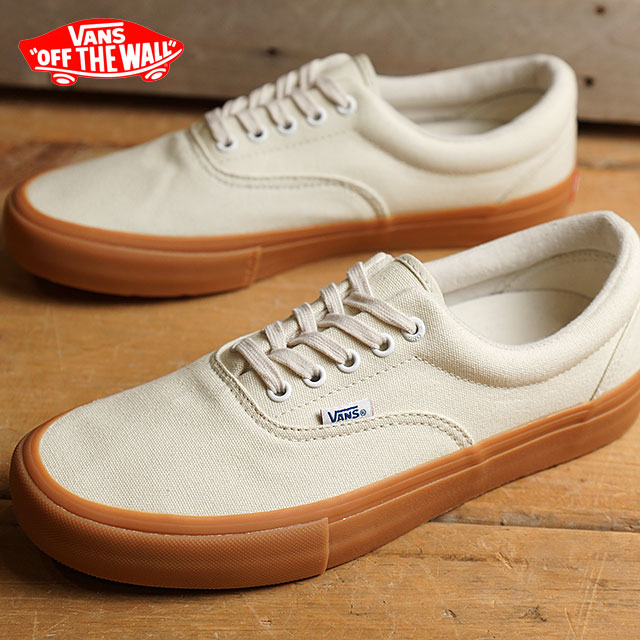 vans era white gum