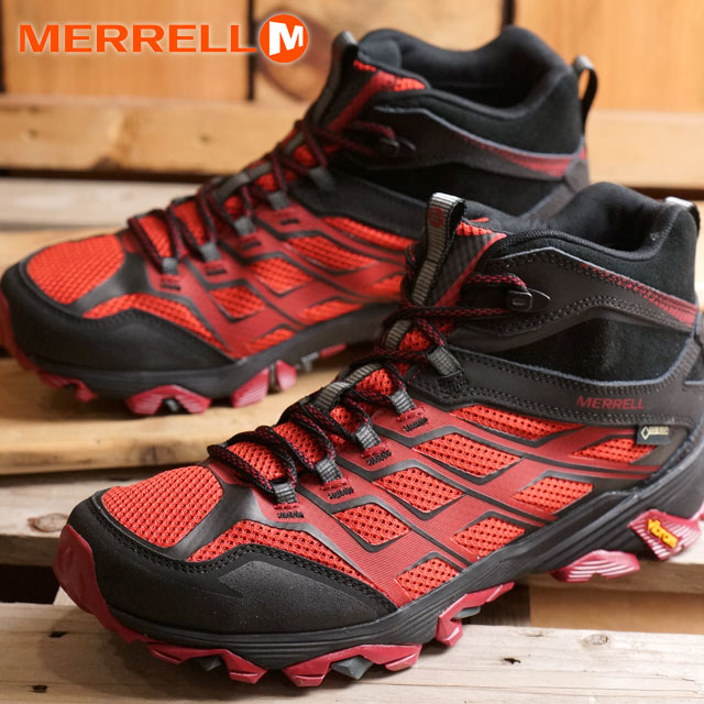 merrell men's moab fst gtx low rise hiking boots