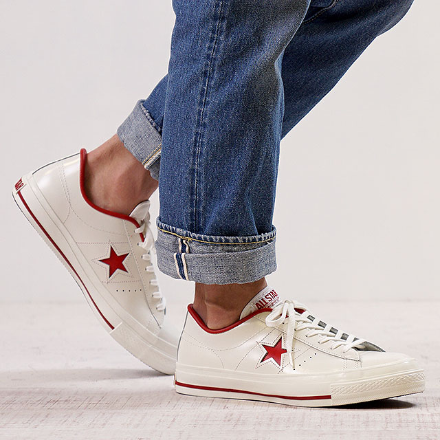 converse one star red