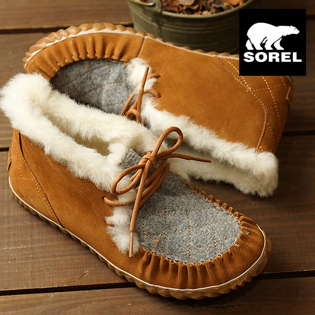 sorel moccasin boots