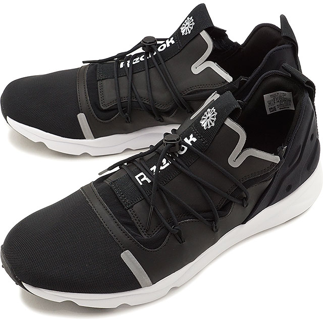 mens black and white reebok classics