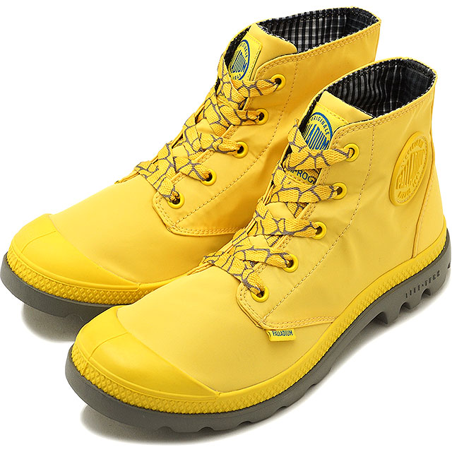 yellow waterproof boots