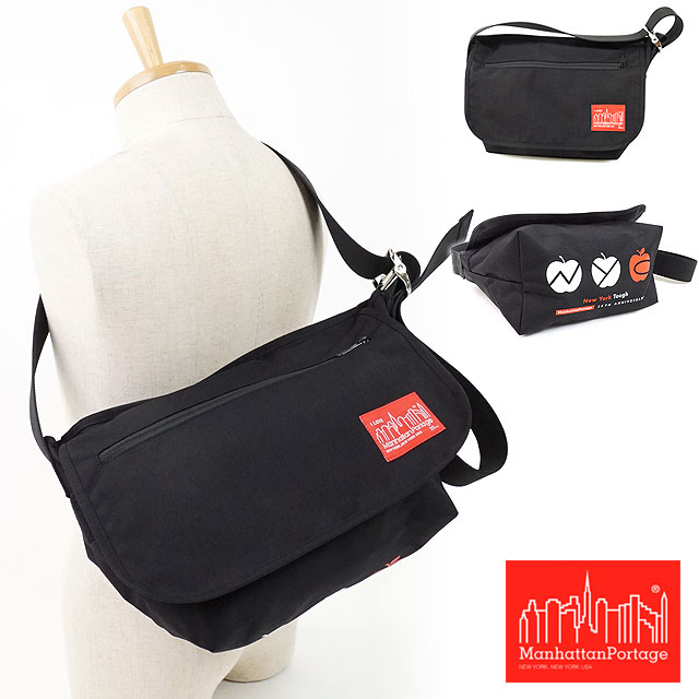 Mischief マンハッタンポーテージ Manhattan Portage Nyc Print Vintage マンハッタンポーテージ Manhattan Portage Nyc Print Vintage Messenger Bag Shoulder Men Gap Dis Black Mp1606vjrnyc18fw Fw18
