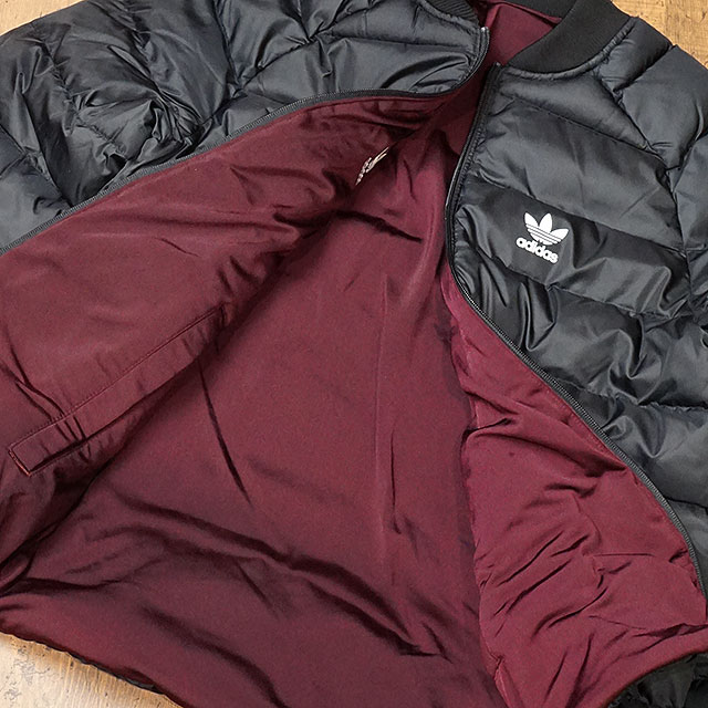 adidas reversible jacket red