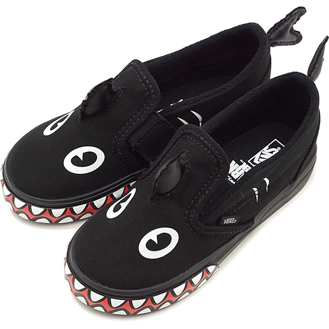 vans kids shark shoes