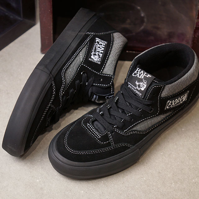 vans half cab pro black