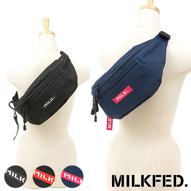 楽天市場 ミルクフェド Milkfed ボディバッグ ベーシック ファニーパック Basic Fannypack レディース メンズ ウェストバッグ Su19spot Mischief