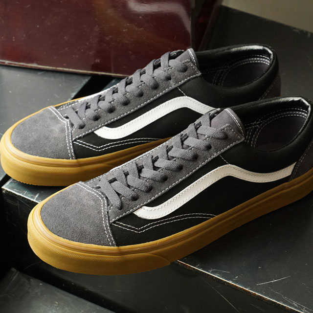 vans obsidian black gum