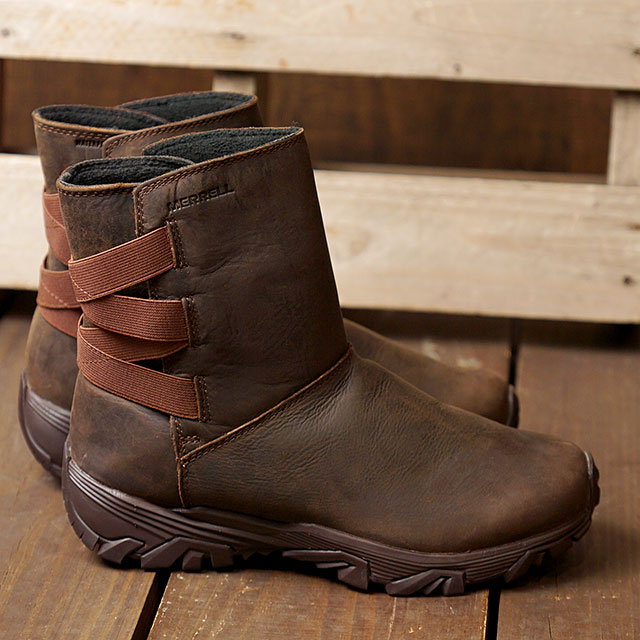 ウィンターブーツ 防水 Waterproof メレル Merrell Fw Waterproof Cinnamon Merrell コールドパックアイスプラスストレッチポーラーウォータープルーフ メレル W Ice スノーブーツ レディース 防水 Stretch J コールドパックアイスプラスストレッチポーラー