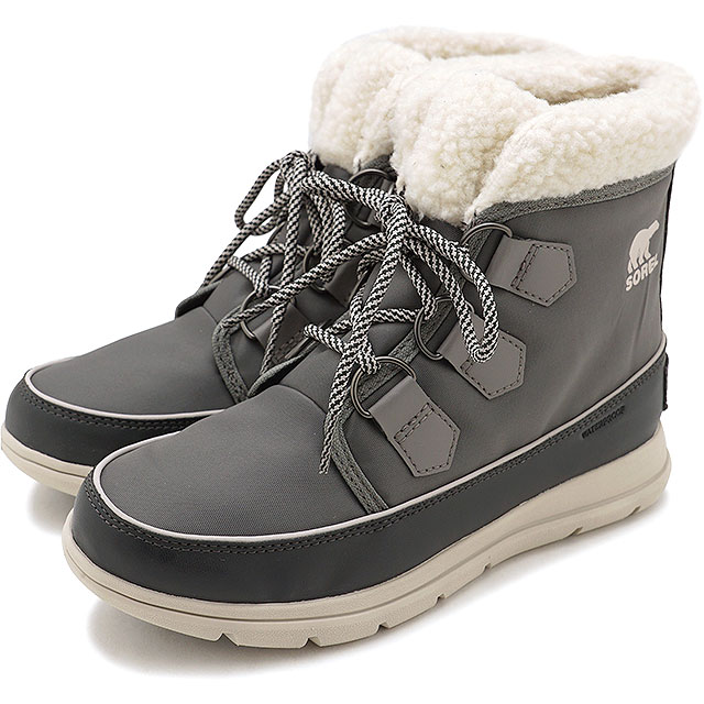 正規品 楽天市場 ソレル Sorel スノーブーツ ソレルエクスプローラーカーニバル W Sorel Explorer Carnival Nl3040 052 Fw レディース 防水ナイロン ウィンターブーツ 靴 Quarry グレー系 Mischief 公式の Innovatio Pasca Uinjambi Ac Id