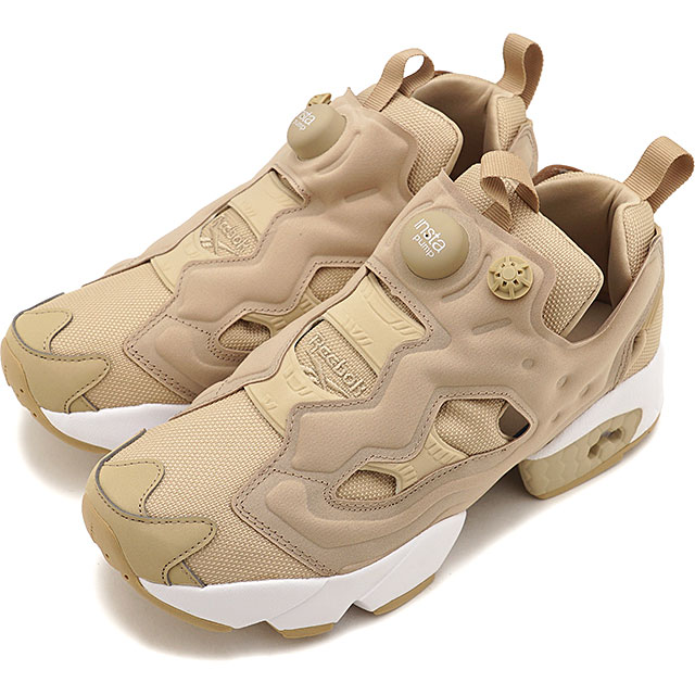 楽天市場 5 30限定 楽天カードで5倍 リーボック Reebok スニーカー インスタポンプフューリー Instapump Fury Fz4428 Fwq4 メンズ レディース ベージュ系 Mischief