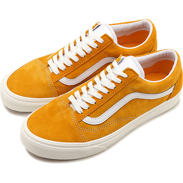 時間指定不可 3 10限定 楽天カードで最大19倍 バンズ Vans スニーカー オールドスクール Old Skool Vn0a4u3b2o3 Ho メンズ レディース Pig Suede ピッグスエード Apricot Snow White イエロー系 60 Off Aerodynamicinc Com