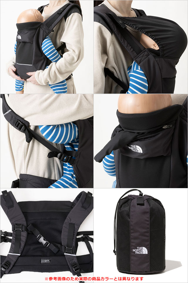 ザ ノースフェイス Baby Carrier Compact FACE FW21 NMB82150-NT NORTH THE TNF  ニュートープグリーン ベビーコンパクトキャリアー 収納式日よけカバー 抱っこ紐 軽量 70％OFFアウトレット THE