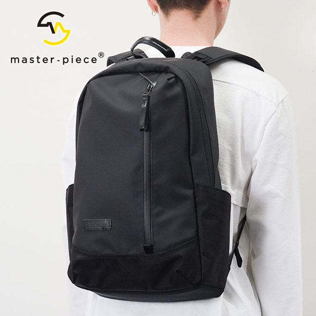 マスターピース master-piece メンズ スリック バックパック [02482] slick-v2 日本製 ビジネスバッグ リュック ブラック 正規取扱店｜mischief シューズ＆アパレル