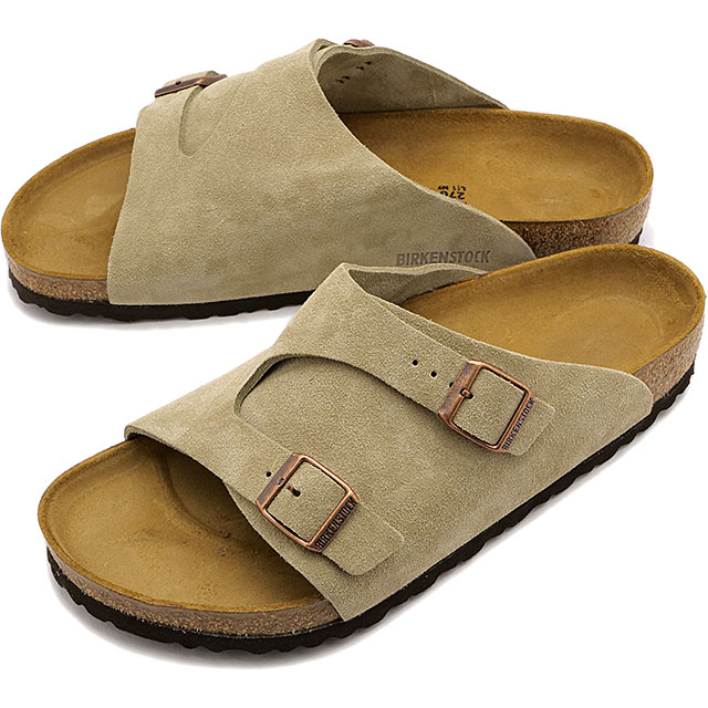 ビルケンシュトック BIRKENSTOCK チューリッヒ ベロア [50461/50463 FW22] Zurich VL メンズ・レディース サンダル 定番 Taupe 正規取扱店