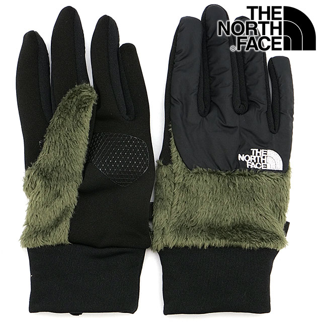 ザ ノースフェイス THE NORTH FACE デナリイーチップグローブ NN62122-NT FW22 Denali Etip Glove メンズ  レディース TNF アウトドア スマホ対応 フリース手袋 ニュートープグリーン 最も優遇