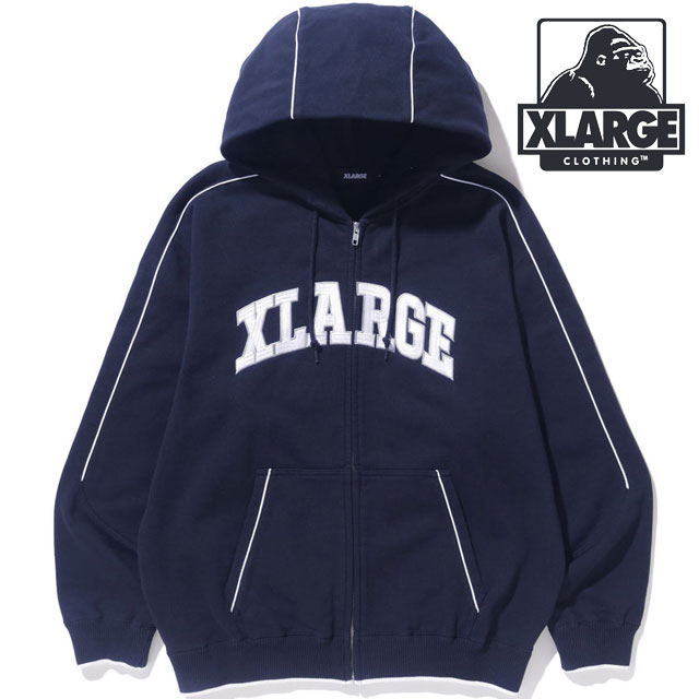 楽天市場】エクストララージ XLARGE メンズ パイピング ジップアップ