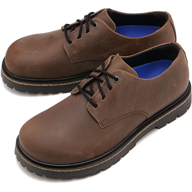 ビルケンシュトックBIRKENSTOCK本革レザー　レースアップシューズ　27 ビルケンシュトックBIRKENSTOCK本革レザー レースアップシューズ