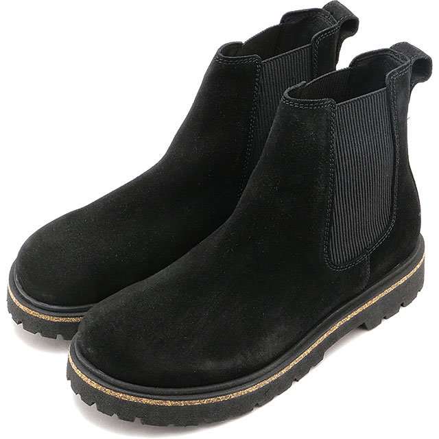 【20%OFF/SALE】【ラスト1足】ビルケンシュトック BIRKENSTOCK ブーツ ハイウッド スリップオン ミッド [1028211 FW24] HIGHWOOD SLIP ON MID W レディース コンフォートシューズ サイドゴア スリッポン BLACK | SUEDE-LEATHER 正規取扱店【ts】【e】