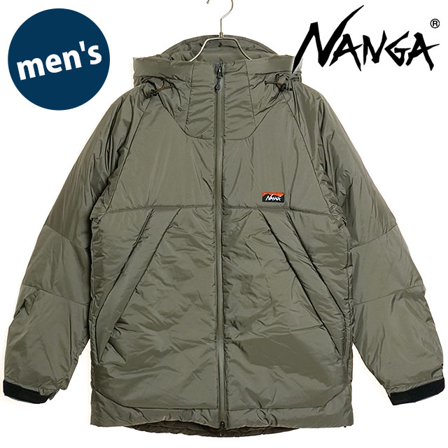 ナンガ NANGA オーロラテックスダウンジャケットイブキ [ND2441-1A008-A] M AURORA TEX DOWN JACKET IBUKI メンズ アウター 日本製 オーロラダウンジャケット 防水透湿 アウトドア M.GRY 正規取扱店｜mischief シューズ＆アパレル