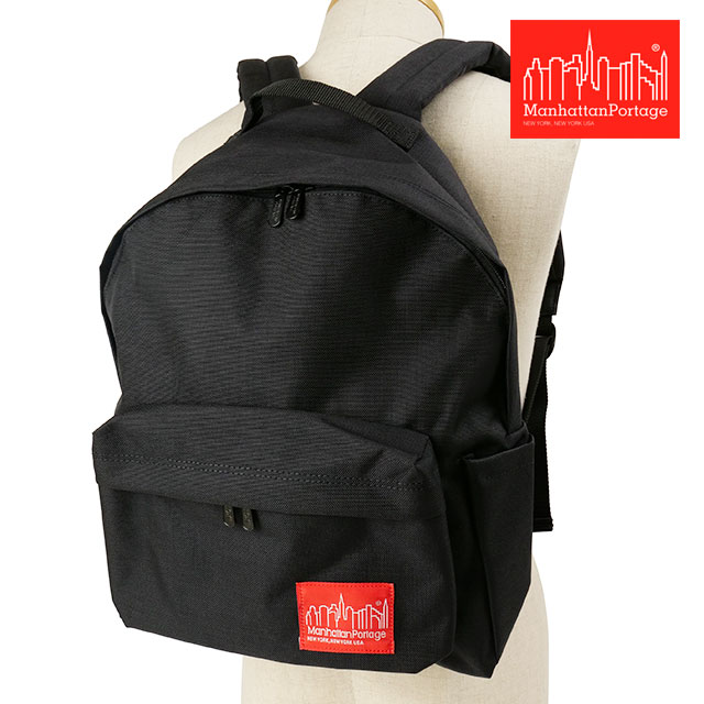 マンハッタンポーテージ Manhattan Portage ビッグアップルバックパック バージョンスリー [MP1210-3 FW24] Big Apple Backpack Ver.3 メンズ・レディース 鞄 リュック デイパック Black 正規取扱店 10,842円