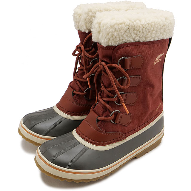 SOREL - ソレル グレイシー スノーブーツ ショートブーツ 雪靴 24cm 茶 ■OF SOREL ソレル グレイシーショート レディース スノーブーツ