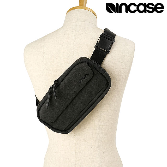 【7/25限定 最大P38倍】インケース Incase クロスタウン スリング [137243053001 FW24] Crosstown Sling メンズ・レディース 鞄 ボディバッグ ウエストポーチ Black 正規取扱店｜mischief シューズ＆アパレル