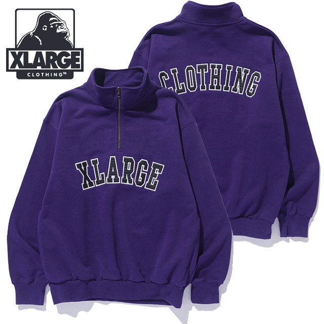 楽天市場】エクストララージ XLARGE メンズ ハーフジッププル