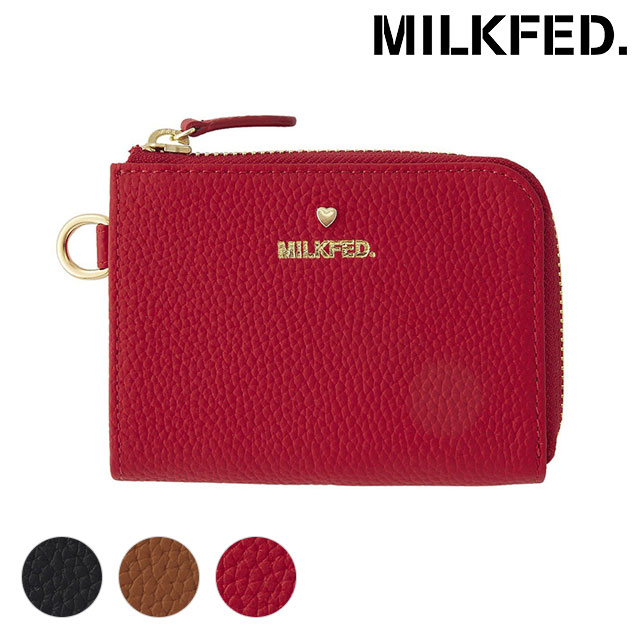 楽天市場】ミルクフェド MILKFED. パース ウィズ クラスプ PURSE