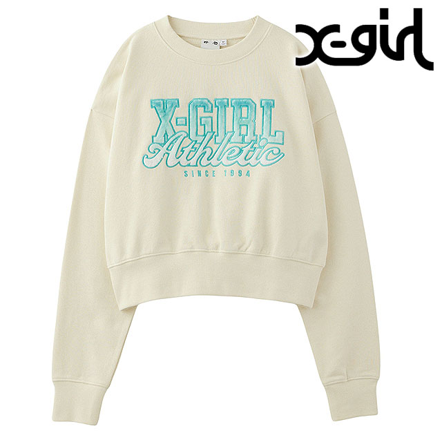 楽天市場】エックスガール X-girl フラッグビッグスウェットトップ