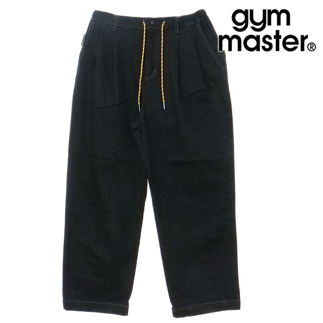 ジムマスター GYM MASTER 10ozストレッチカツラギツータックパンツ [G621747-05 FW25] メンズ ボトムス ロングパンツ クライミングパンツ ブラック(カツラギ) 正規取扱店 6,518円