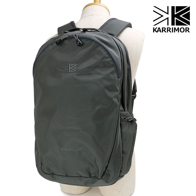 カリマー KARRIMOR リュック トリビュート 25 [501234-1210 FW25] 25L tribute 25 メンズ・レディース 鞄 アウトドア バックパック デイパック Dark-Charcoal 正規取扱店【cp】｜mischief シューズ＆アパレル