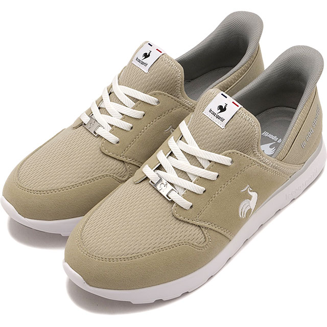 ルコック le coq sportif スニーカー ラ セーヌ SI [LU5FSN58LB FW25] LA SEINE SI レディース 靴 シューズ メッシュ素材 流通限定モデル BGWH ベージュ/ホワイト 正規取扱店