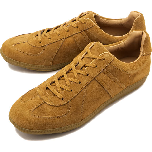 ジャーマントレーナー GERMAN TRAINER ミリタリーシューズ [42104 SS25] GERMAN TRAINER REPRODUCTED EDITION MODEL メンズ 靴 スニーカー 本革スウェード BROWN 正規取扱店