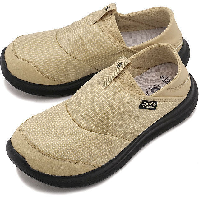【4/15限定 最大P37倍】キーン KEEN スニーカー ワイザー [1031157 FW25] M WHYSER メンズ 靴 アウトドア モックシューズ スリッポン SAFARI/BLACK 正規取扱店