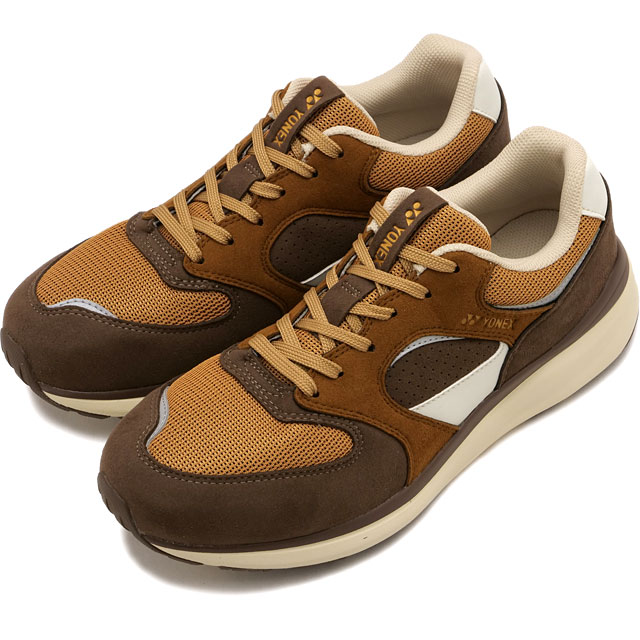 【20%OFF/SALE】ヨネックス YONEX スニーカー ワイワイ チェンジオーバー [SHW123 FW25] YY-CHANGEOVER レディース 靴 ウォーキング オフコートシューズ ひざに優しいやわらかクッション 3.5E 幅広 キャメルブラウン 正規取扱店【ts】【e】