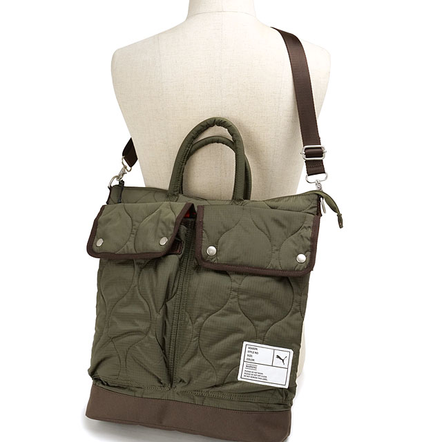 プーマ PUMA ラスティ ミニヘルメットバッグ [J20395 FW25] 19L RUSTY MINI HELMET BAG メンズ・レディース 鞄 ショルダーバッグ メッセンジャーバッグ KHAKI 正規取扱店 8,122円