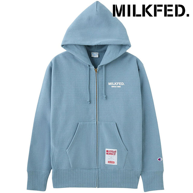 [新品未使用] MILKFED×CHAMPION パーカー　ミルクフェド MILKFED.（ミルクフェド） パーカー スウェット チャンピオン MILKFED