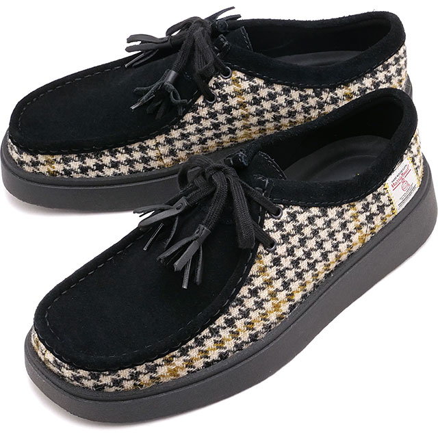 クラークス Clarks トービュー ハリスツイード [26184928 FW25] Torview メンズ 靴 シューズ チャッカブーツ 200周年限定モデル Black-Combi 正規取扱店【cp】
