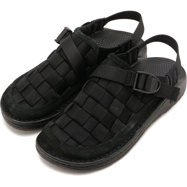 【20%OFF/SALE】チャコ Chaco スニーカー キャニオン ウーブン クロッグ [JCH110174Z/12365310 FW25] W CANYON WOVEN CLOG レディース 靴 クロッグサンダル TRIPLE-BLACK 正規取扱店【ts】【e】