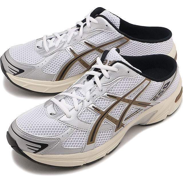 アシックス スポーツスタイル ASICS SportStyle サンダル ゲル1130 ミュール [1203B048-101 FW26] GEL-1130 MULE メンズ・レディース ユニセックス 靴 シューズ オールシーズン 春夏秋冬 ホワイト WHITE/CLAY-CANYON 正規取扱店｜mischief シューズ＆アパレル