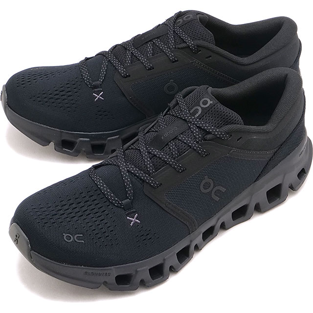オン On スニーカー メンズ クラウドX 5 [3MG30081043 FW26] M Cloud X 5 トレーニングシューズ ランニングシューズ ジム ワークアウト 軽量 人気モデル ブラック Black/Black 正規取扱店｜mischief シューズ＆アパレル