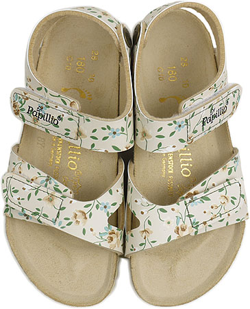birkenstock birukenshutokku bali凉鞋巴厘英语花园奶油(246133 kids